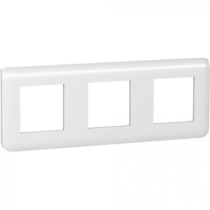 Рамка LEGRAND Mosaic 3x2 модуля горизонтальная белый 078806