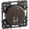 Розетка LEGRAND Celiane тел. RJ11 графит SET-1-067340-02