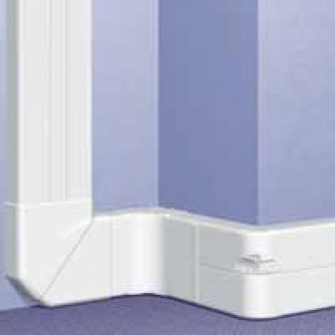 Кабель-канал LEGRAND DLP 65x220 2 или 3 секции длина 2 м белый 010459
