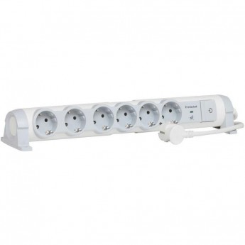 Удлинитель LEGRAND 6X2К+З 1,5м с УЗИП
