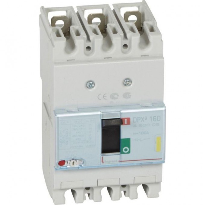 Выключатель автоматический LEGRAND DPX3 100А 3П 420005