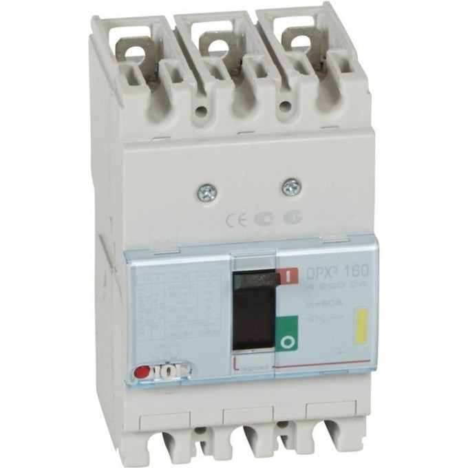 Выключатель автоматический LEGRAND DPX3 80А 3П 16кА 420004