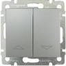 Выключатель LEGRAND Mosaic 10А 2 модуля, белый 77010