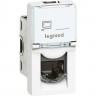 Розетка LEGRAND Mosaic RJ45 FTP кат.6, 1 модуль, алюминий 79462