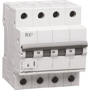 Выключатель-разъединитель LEGRAND RX3 63А 4П белый